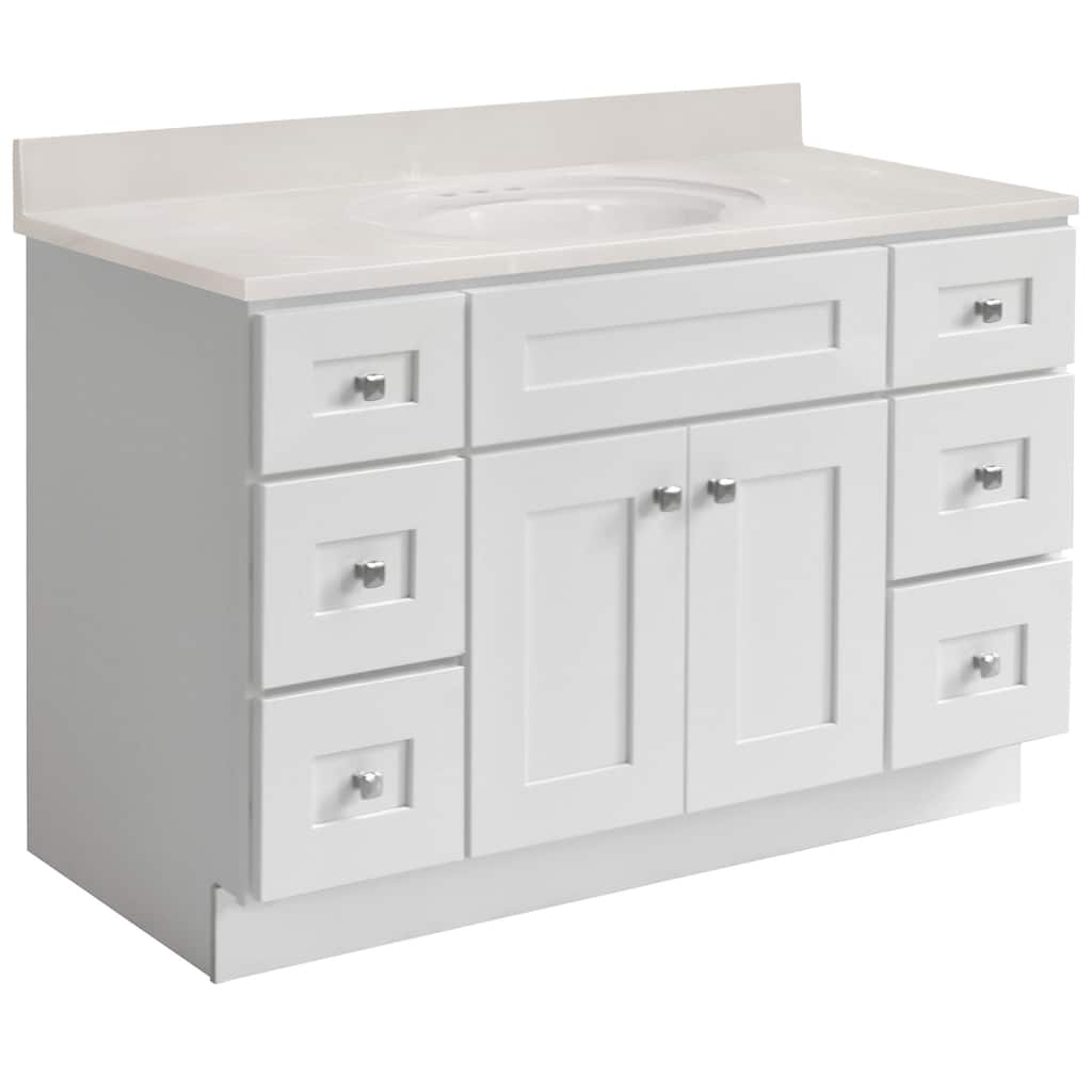 Design House 232710 Brookings 48" Free Standing Single Basin Vanity