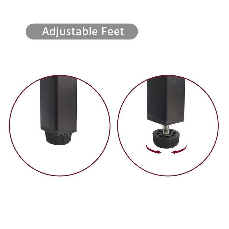 40.16" Coffee Table with Rattan Decorative Doors,Sliding door with Metal Legs,2 Colors