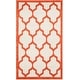 preview thumbnail 119 of 127, SAFAVIEH Amherst Erma Modern Rug 2'6" x 4' - Beige/Orange - Rectangle