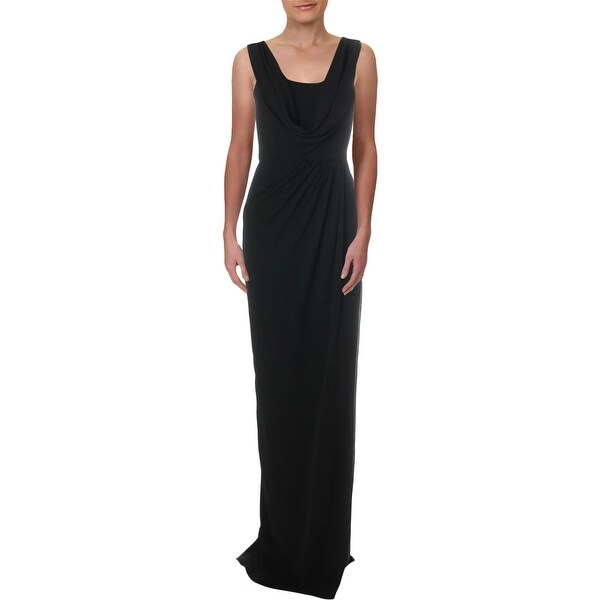 Betsy & Adam Womens Evening Dress Sleeveless Full-Length