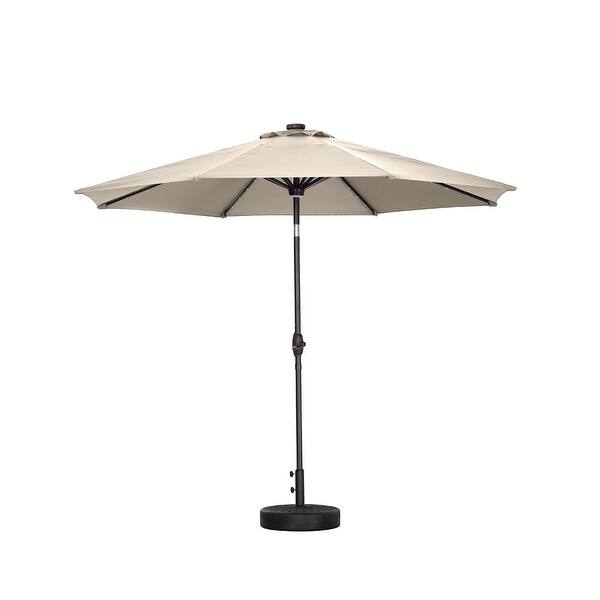 Shop Black Friday Deals On Ainfox 10ft Outdoor Patio Solar Umbrella For Garden Backyard Pool Overstock 32049492