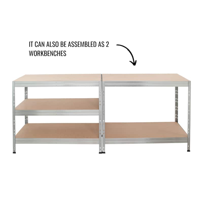 AR Shelving Heavy Duty Metal shelf 71"x 35"x 18" 4,000 Lb - 35.4in.W x 18in.D x 71 in.H.