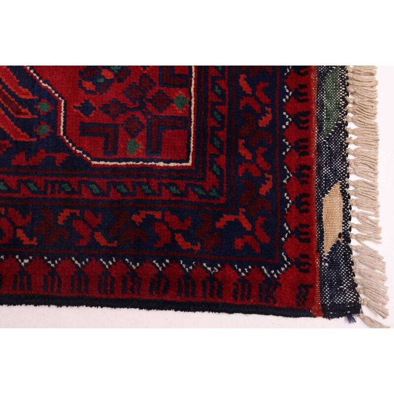 ECARPETGALLERY Hand-knotted Finest Khal Mohammadi Red Wool Rug - 6'0 x 8'1