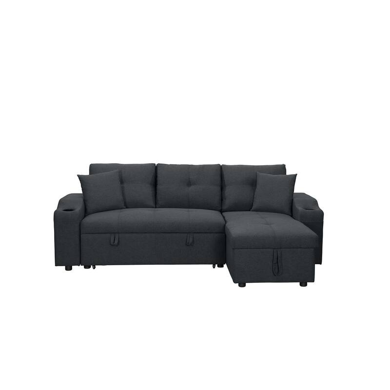 Comfortable sofa with magazine pocket,left and right interchangeable