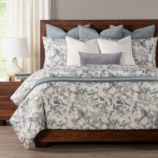 Siscovers Lake Placid Abstract Floral Print Duvet Set