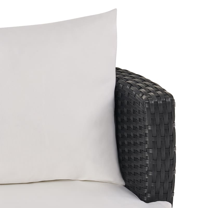 Kono 3-piece Wicker Chat Set by Christopher Knight Home