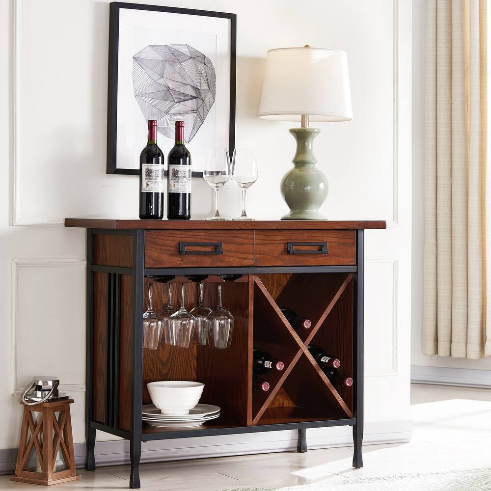 Leick Home Ironcraft Mini-bar/Wine Stand
