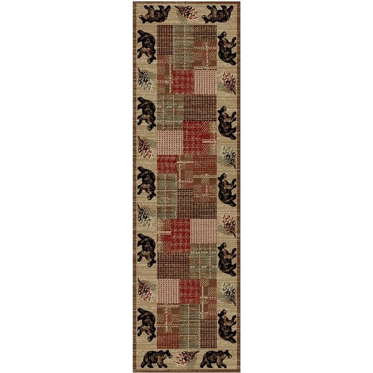 Hearthside Rover Multi Lodge Area Rug - 2'3"x7'7"