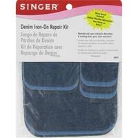assorted count singer repair iron kit twill denim