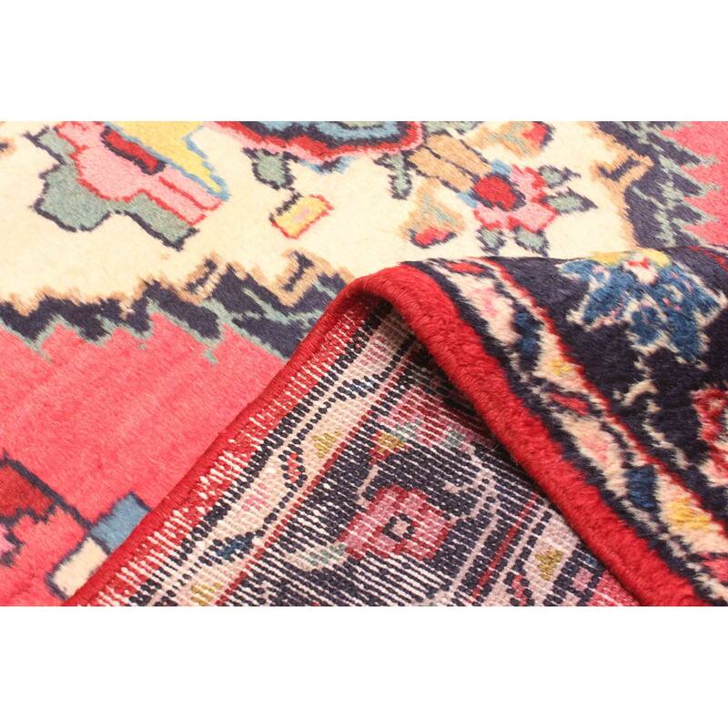 ECARPETGALLERY Hand-knotted Andelz Red Wool Rug - 3'1 x 5'11