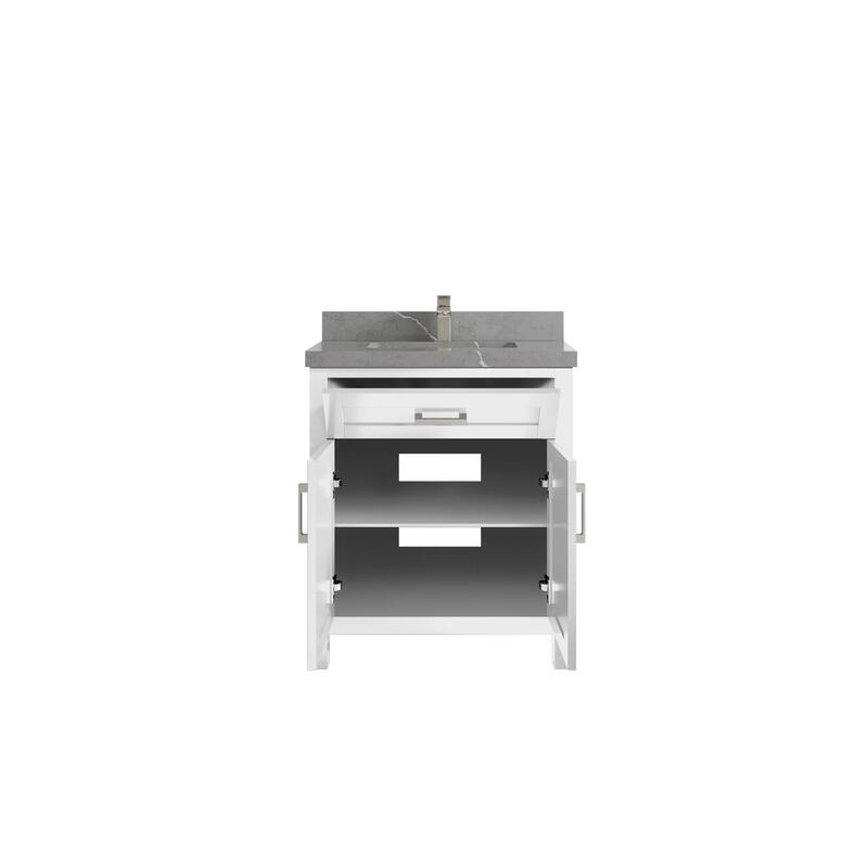 Willow Collections 30 in. W x 22 in. D Cambridge Single Sink Bathroom Vanity with Countertop