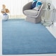 preview thumbnail 142 of 171, SAFAVIEH Handmade Himalaya Kaley Solid Wool Rug 3' x 5' - Blue - Rectangle