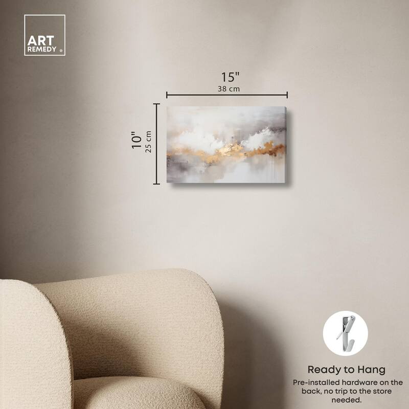 Golden Hour I Canvas by Art Remedy, Gallery Wrapped