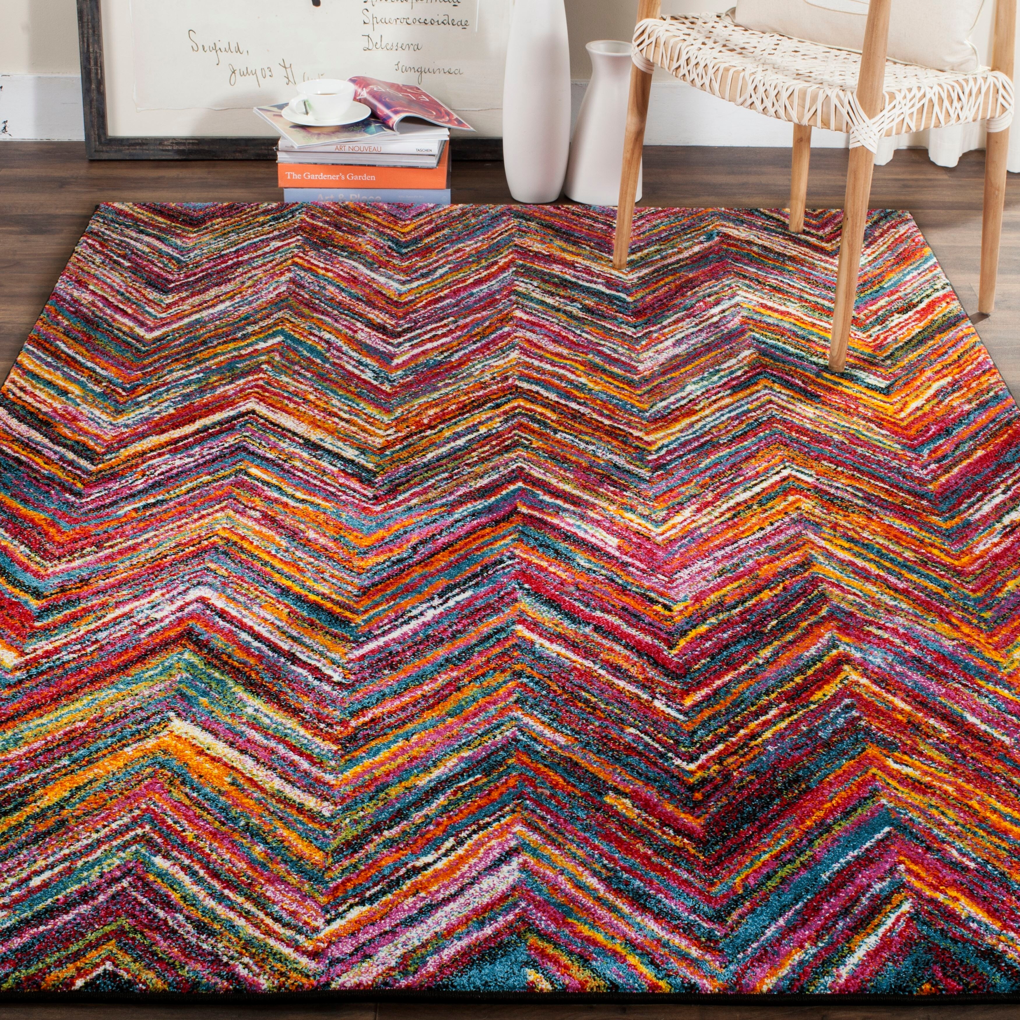 Shop Safavieh Aruba Reba Boho Abstract Rug On Sale Overstock