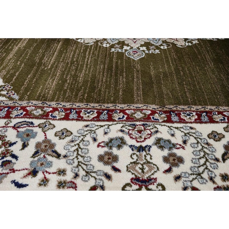 Master Collection Medallion Transitional Area Rug