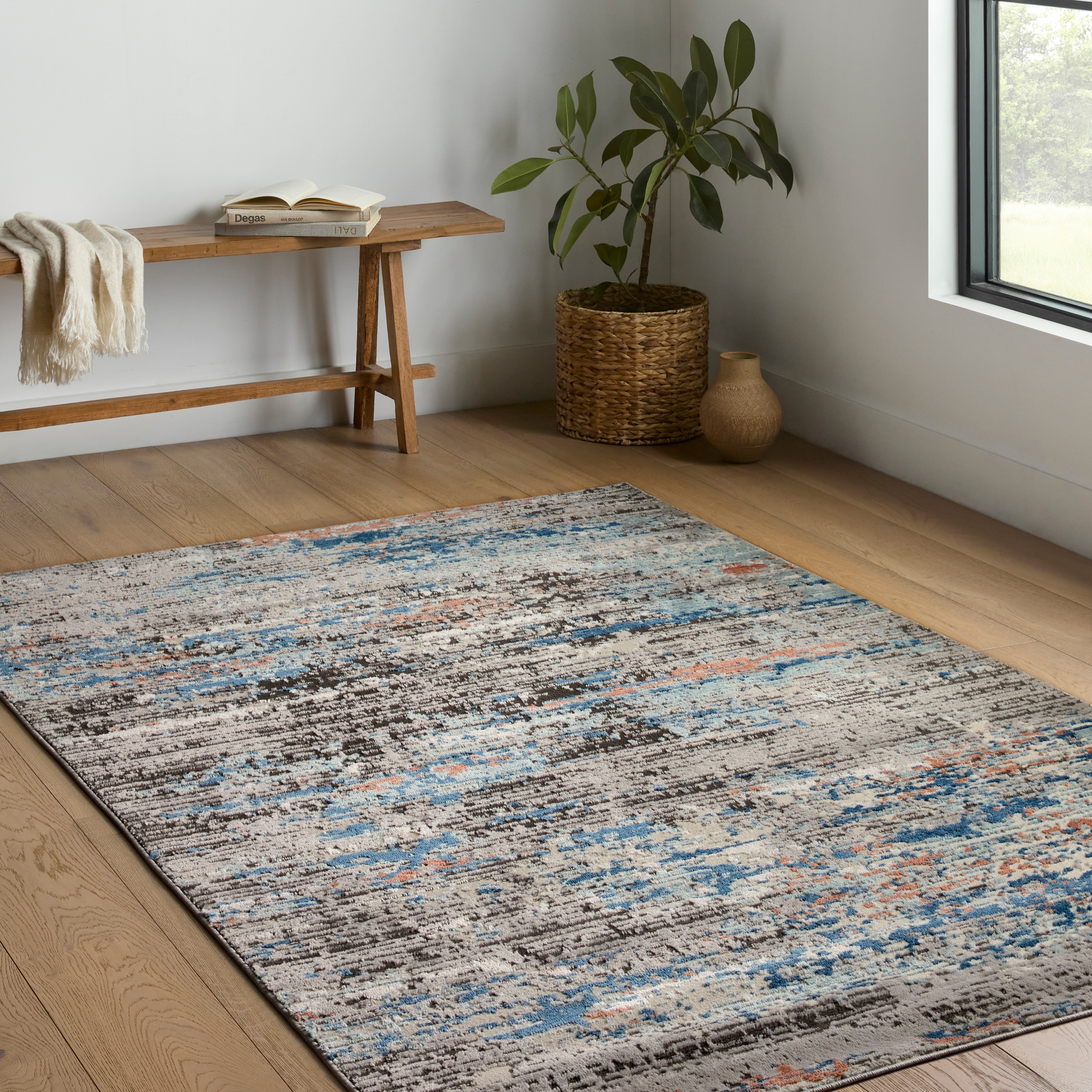 Better Homes & Gardens 2' x 4' Cushioned Non-Slip Area Rug Pad