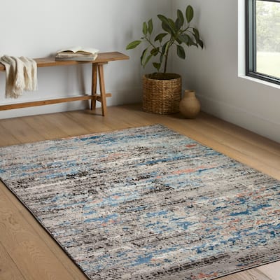 Alexander Home Orleans Abstract Modern Area Rug