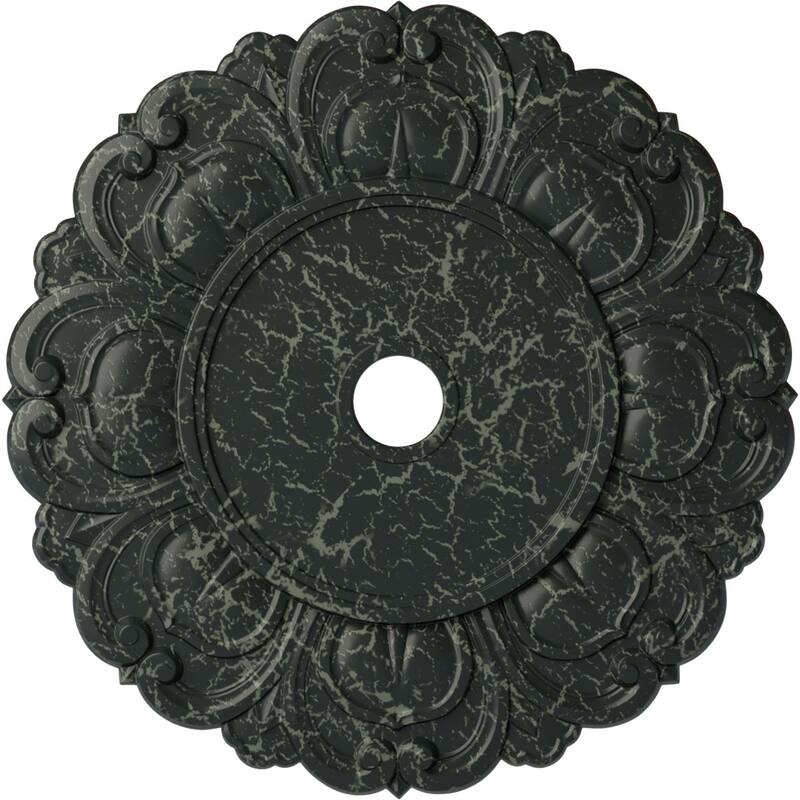 32 1/4"OD x 3 5/8"ID x 1 1/8"P Angel Ceiling Medallion