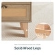 preview thumbnail 23 of 36, Rattan Drawer Accent Storage Cabinet for Living Room