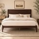 preview thumbnail 18 of 52, Eco-Chic Bamboo Platform Bed with Storage Space by Harper&Bright Designs