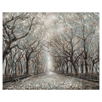 Momentary Quiet Platinum by Frank Parson Canvas Art Print