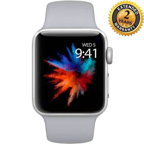 Shop Apple Watch Series 3 38mm Smartwatch Gps Only Silver