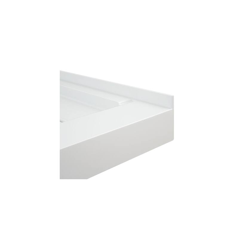 Transolid Linear 60" x 30" Alcove Shower Base with Right Hand Drain - 60" x 30" - 60" x 30"