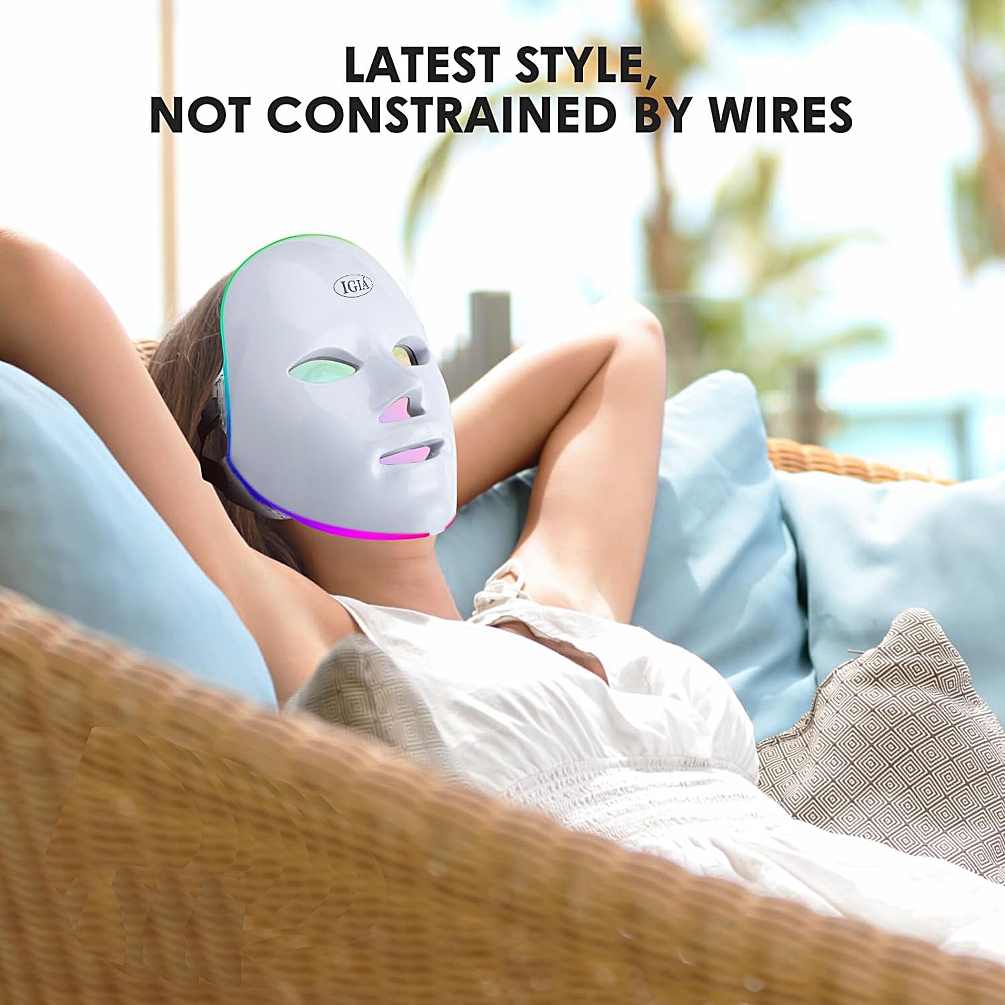 Re-Gen Facial LED LIGHT THERAPY MASK - Medium - Bed Bath & Beyond