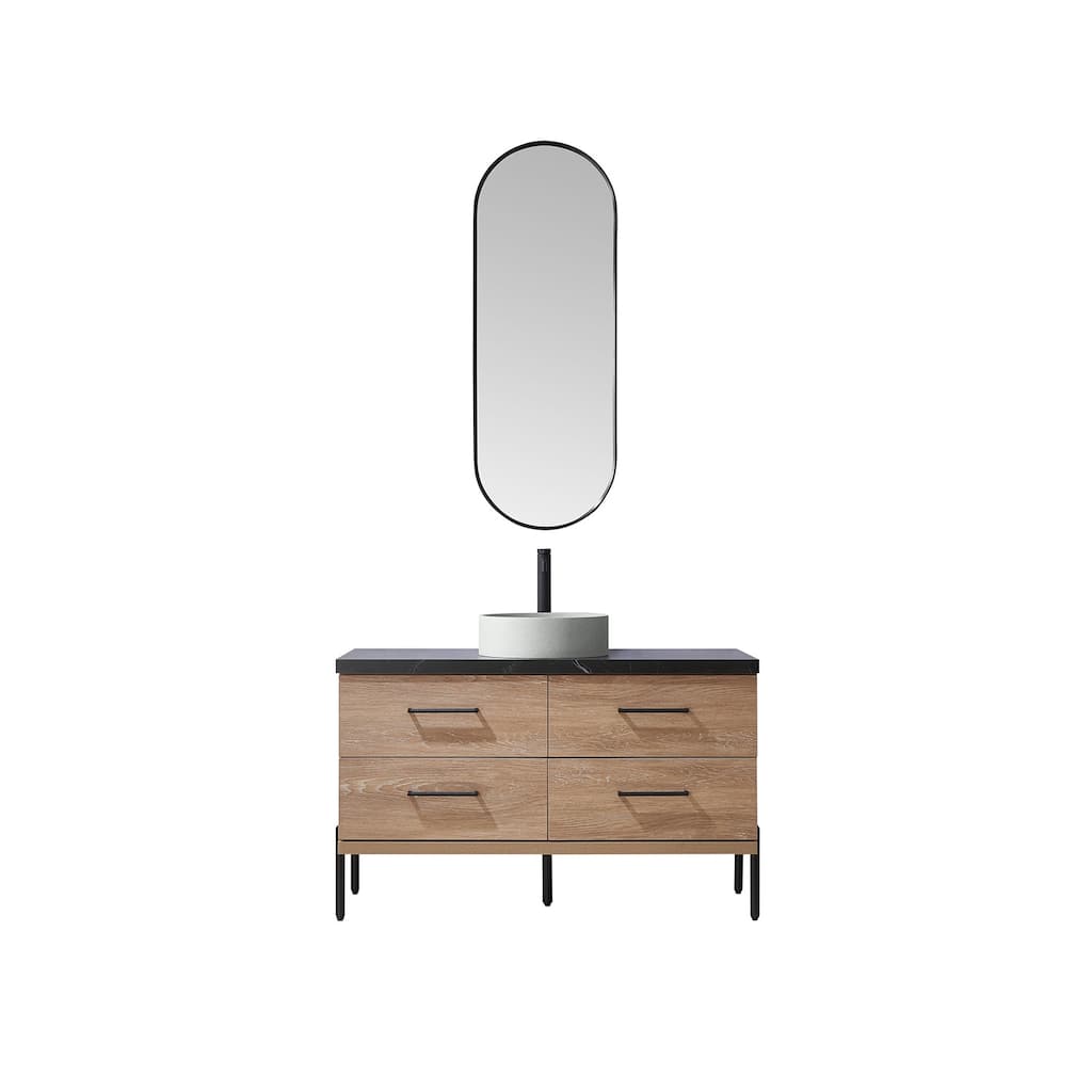 Miseno MV-705148C Trento 48" Free Standing Single Basin Vanity Set