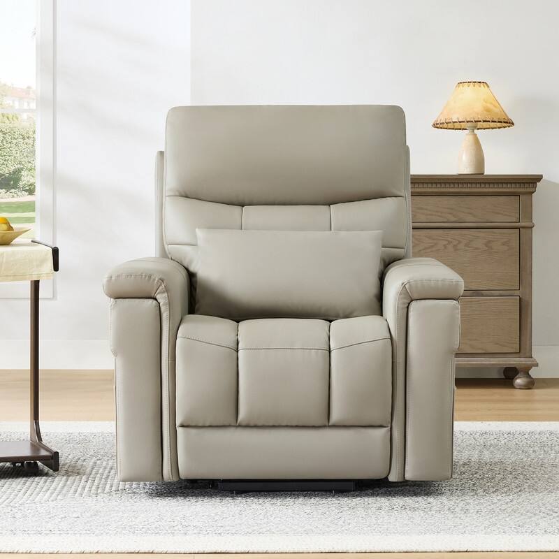 Spruce & Spring Dual Motors Lay Flat Recliner Lift Recliner for Elderly