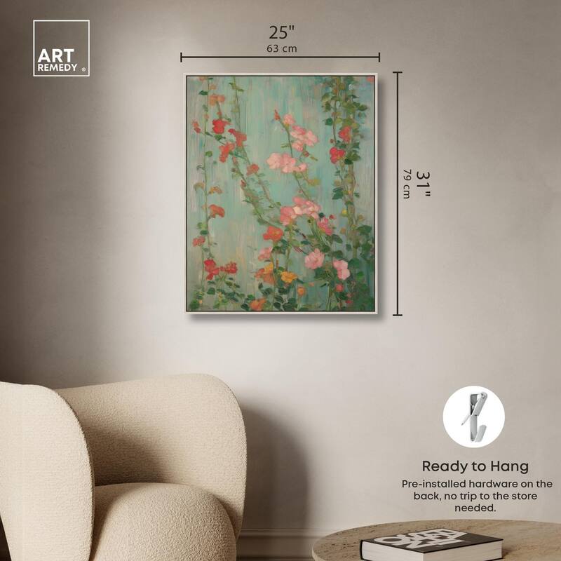 String of Colors II Canvas by Art Remedy