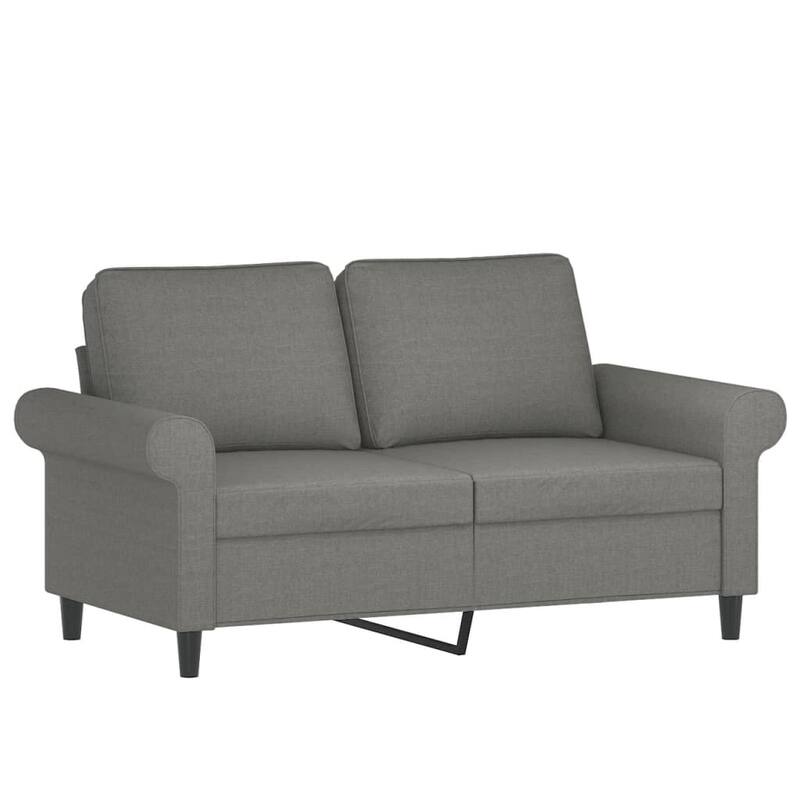 vidaXL Sectional Sofa Couch with Pillows and Cushions for Living Room Fabric