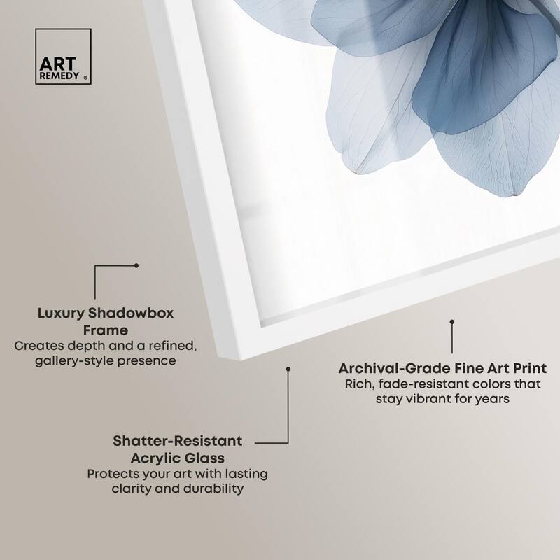 Morning Petalia III Shadowbox by Art Remedy
