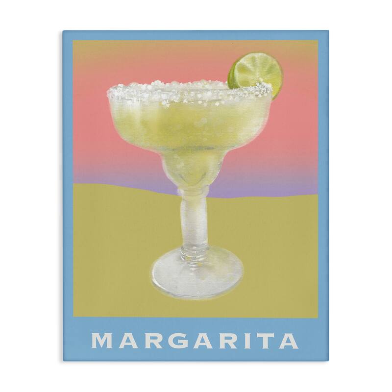 Stupell Margarita over Faded Gradient Canvas Wall Art Design By Matthew Piotrowicz - 24 x 30