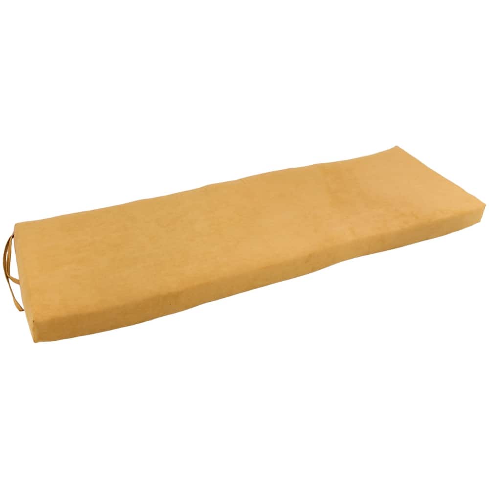 Microsuede Indoor Bench Cushion (48-, 51-, or 54-inches wide)
