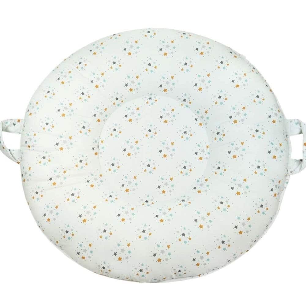 Serenity Light Gray Floor Cushion