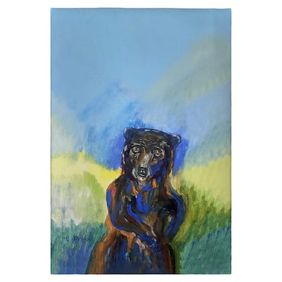 Dancing Bear Guest Towel - 20x20