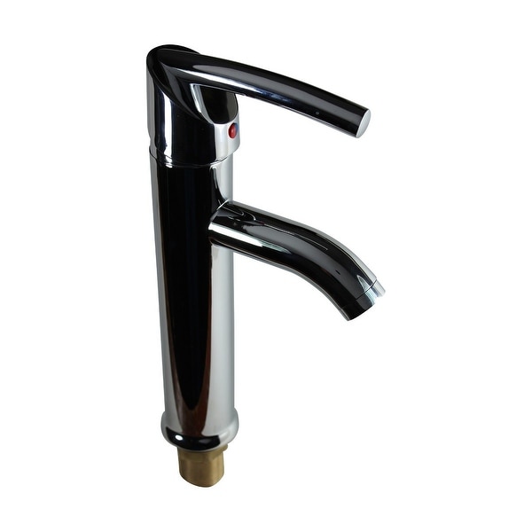 Bathroom Single Hole Sink Faucet Modern Chrome | Renovator's Supply