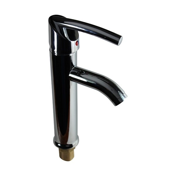 Bathroom Single Hole Sink Faucet Modern Chrome | Renovator ...