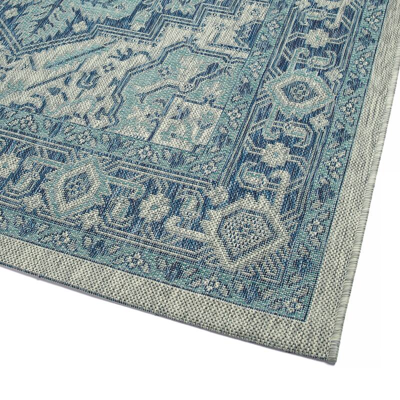 ARE01 Arelow Machine Made Flatweave Indoor - Outdoor Area Rug