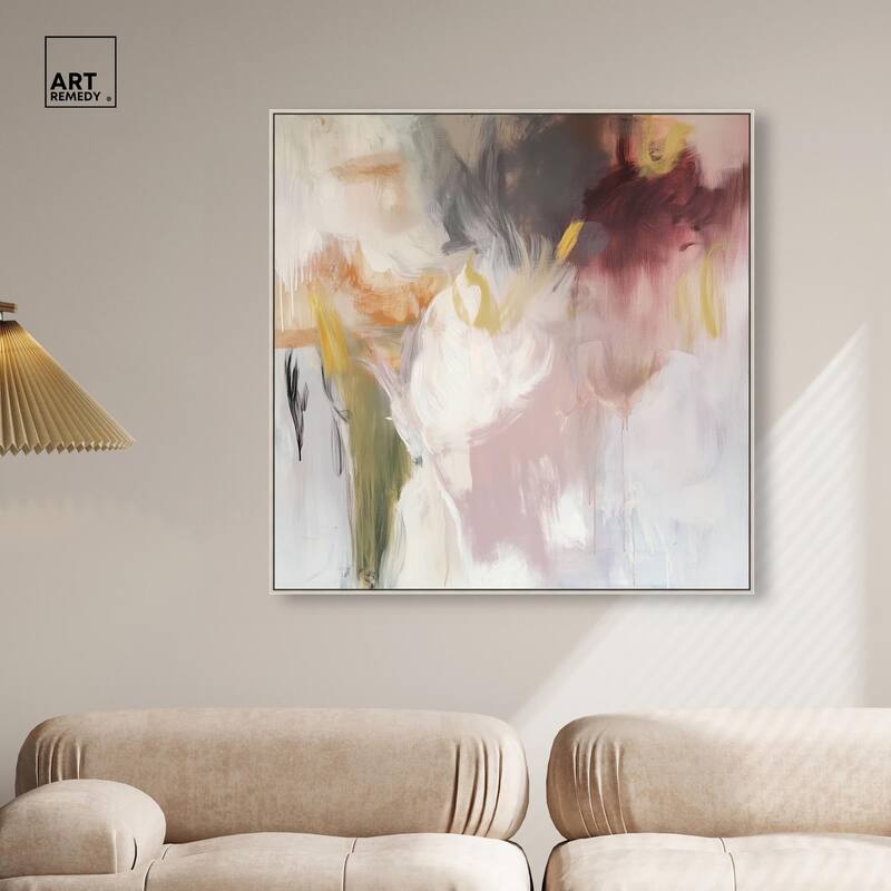 Painterly Energy Canvas by Art Remedy