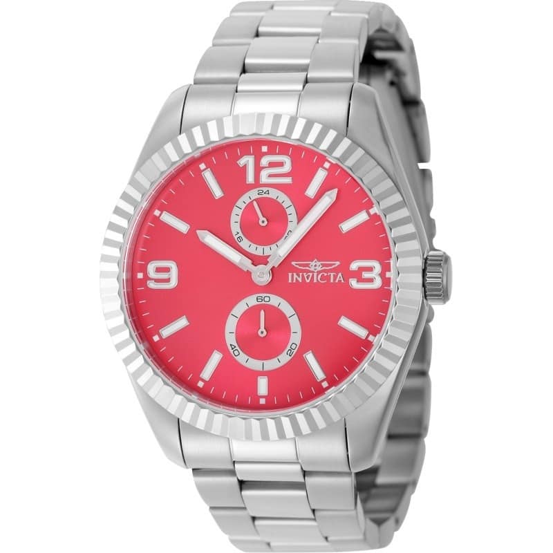 Invicta Men's 49526 Specialty Quartz VD77 Red Dial Watch