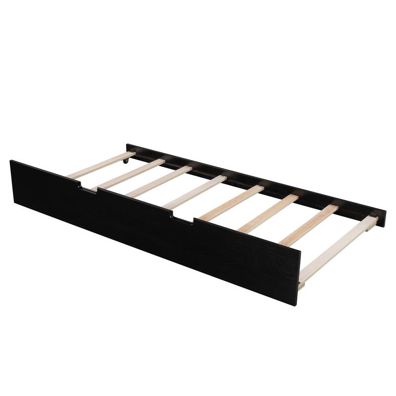 Multi-Functional Daybed with Trundle and Storage Side Tables for Bedroom or Living Room