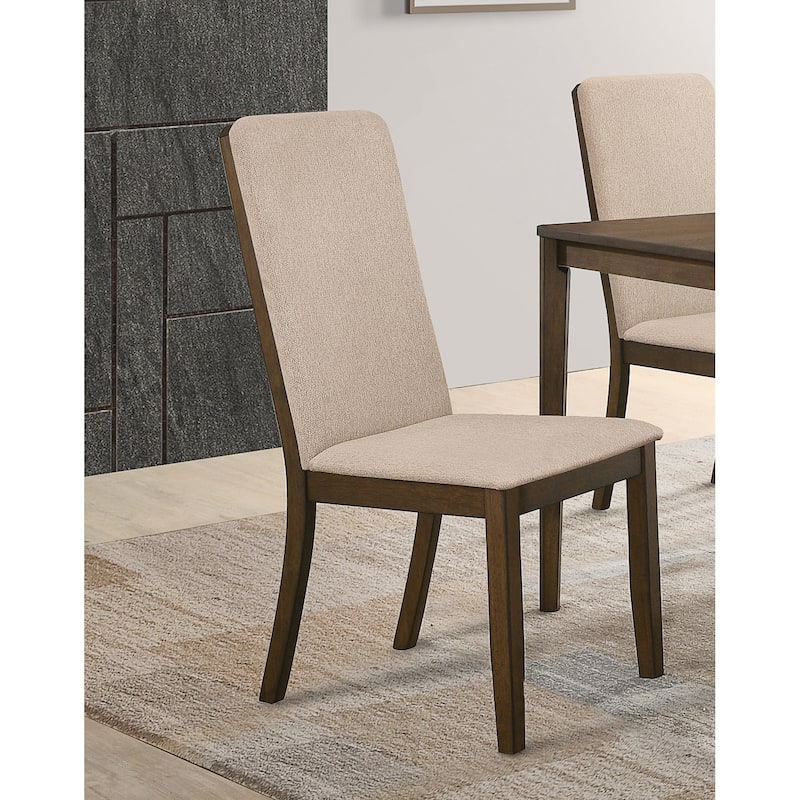 Wethersfield Medium Walnut Wood Dining Side Chair (Set of 2)