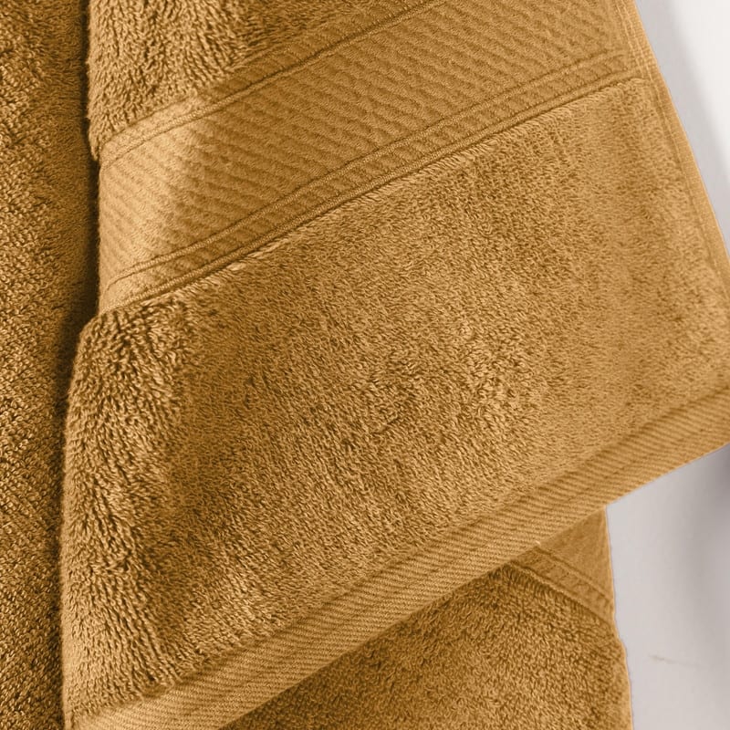 Superior Egyptian Cotton Pile Heavyweight Bath Towel Set of 2