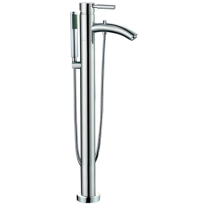Wyndham Collection Soho 68-inch White Freestanding Soaking Bathtub