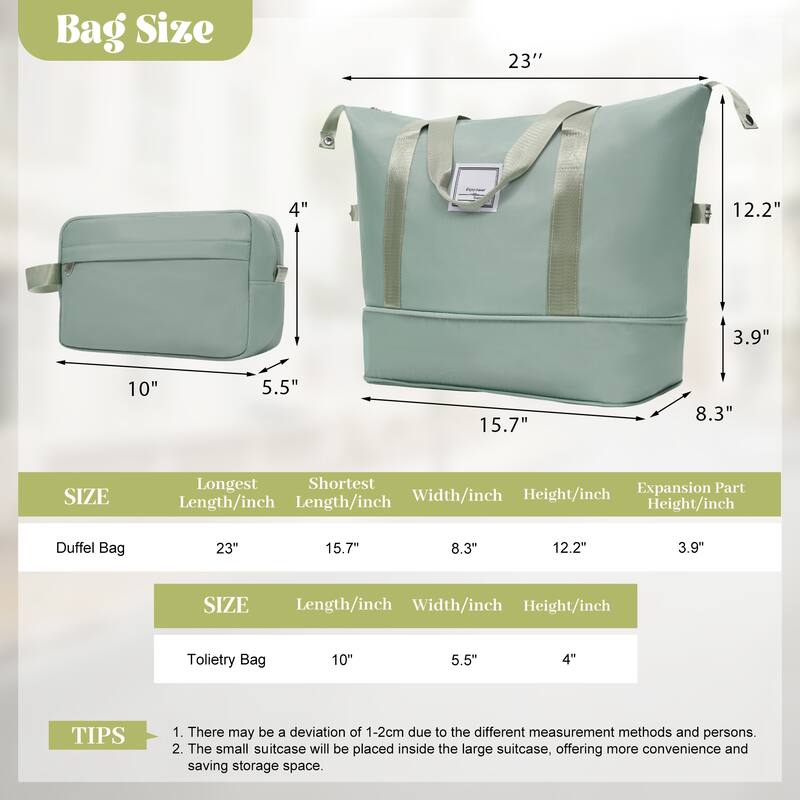 6 Piece Luggage Set, with Double Spinner Wheels Handle Password Lock, 14 IN Cosmetic Case 20/24/28 IN Luggages with Bag