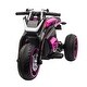 preview thumbnail 14 of 14, 12V Three-wheel Ride On Motorcycle - Rosy