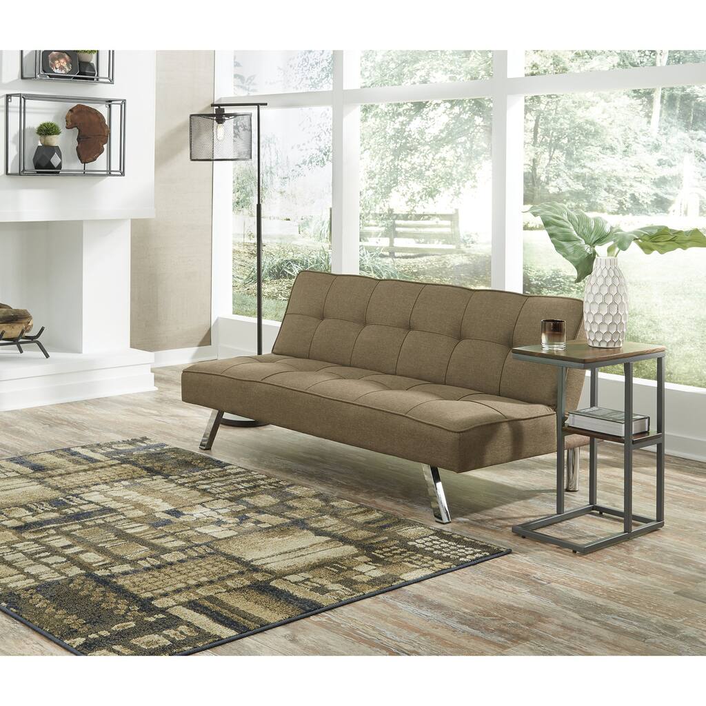 Signature Design by Ashley Santini Flip Flop Armless Sofa - 66"W x 33"D x 30"H