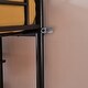 preview thumbnail 9 of 13, Black Metal Bed Frame With Table Shelf Elevated Bed Iron Bed - (78 x 38.5 x 71.7)"(L x W x H)